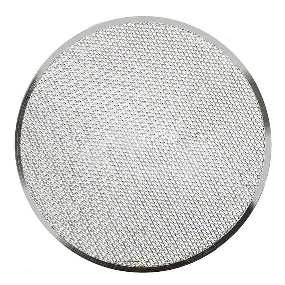 Bandeja de malla plana de aluminio para horno, utensilios de cocina para hornear, 6/8/9/10/12/14 pulgadas: 14 inch