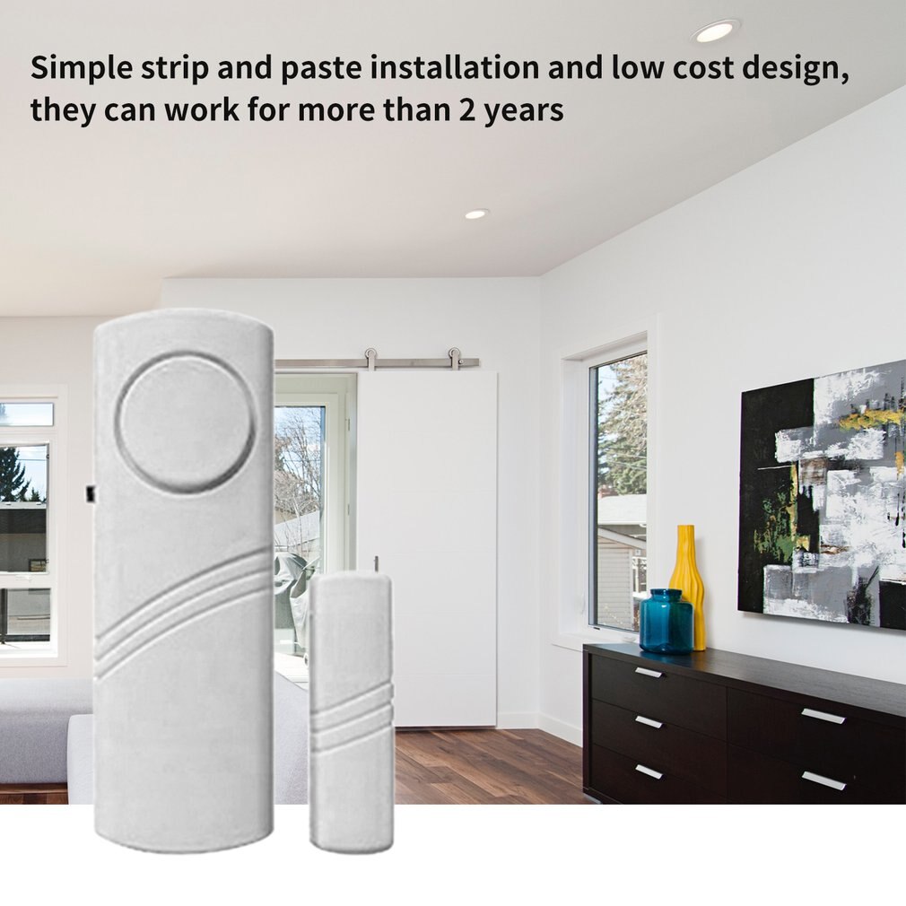 Deur Raam Draadloze Alarmsysteem Safety Security Device Home Security Anti-Diefstal Deur En Raam Alarm