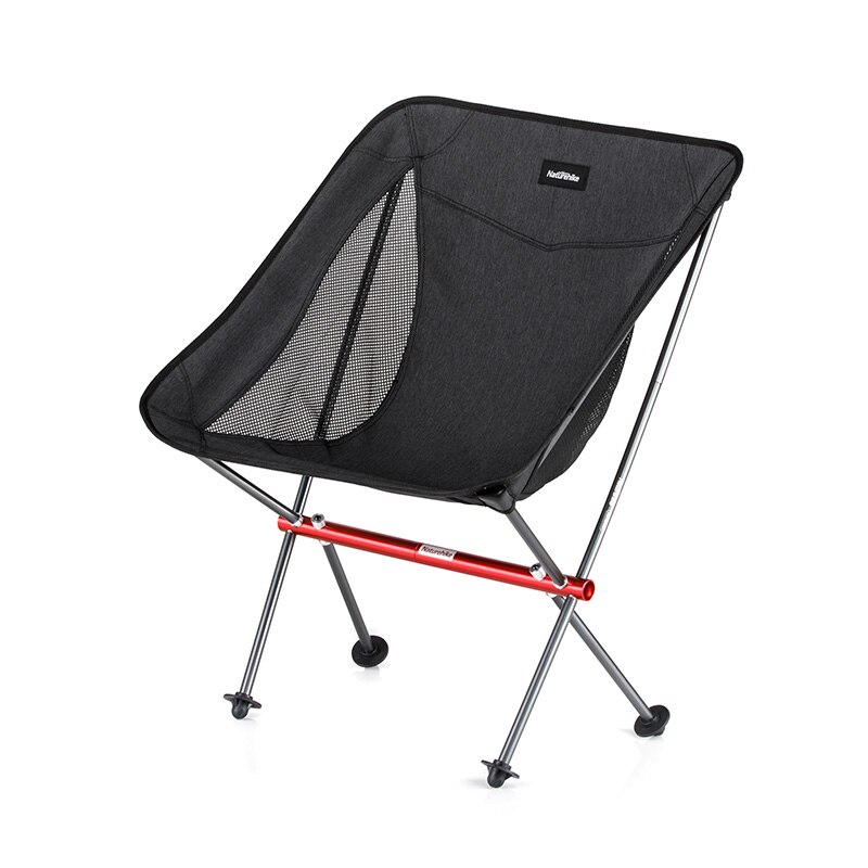 Naturehike YL05 Lightweight Compact Portable Outdoor Folding Beach Chair Fishing Picnic Chair Foldable Camping Stool NH18Y050-Z: black