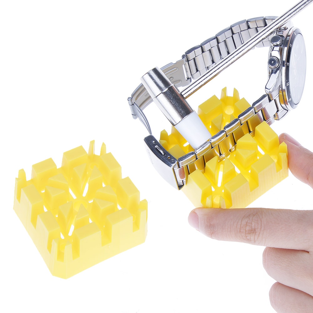 Leecnuo 148/16 Pcs Horloge Reparatie Tool Kit Metalen Aanpassing Set Band Case Opener Link Spring Bar Remover Horlogemaker Gereedschap Horloge