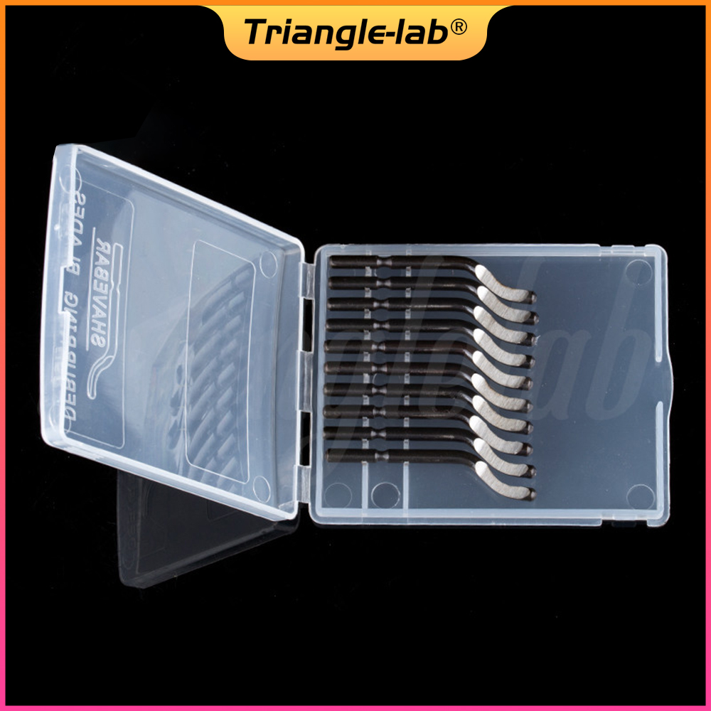 Trianglelab aparador de faca, ferramenta para impressão 3d, ferramenta para corte, poda de modelo, abs