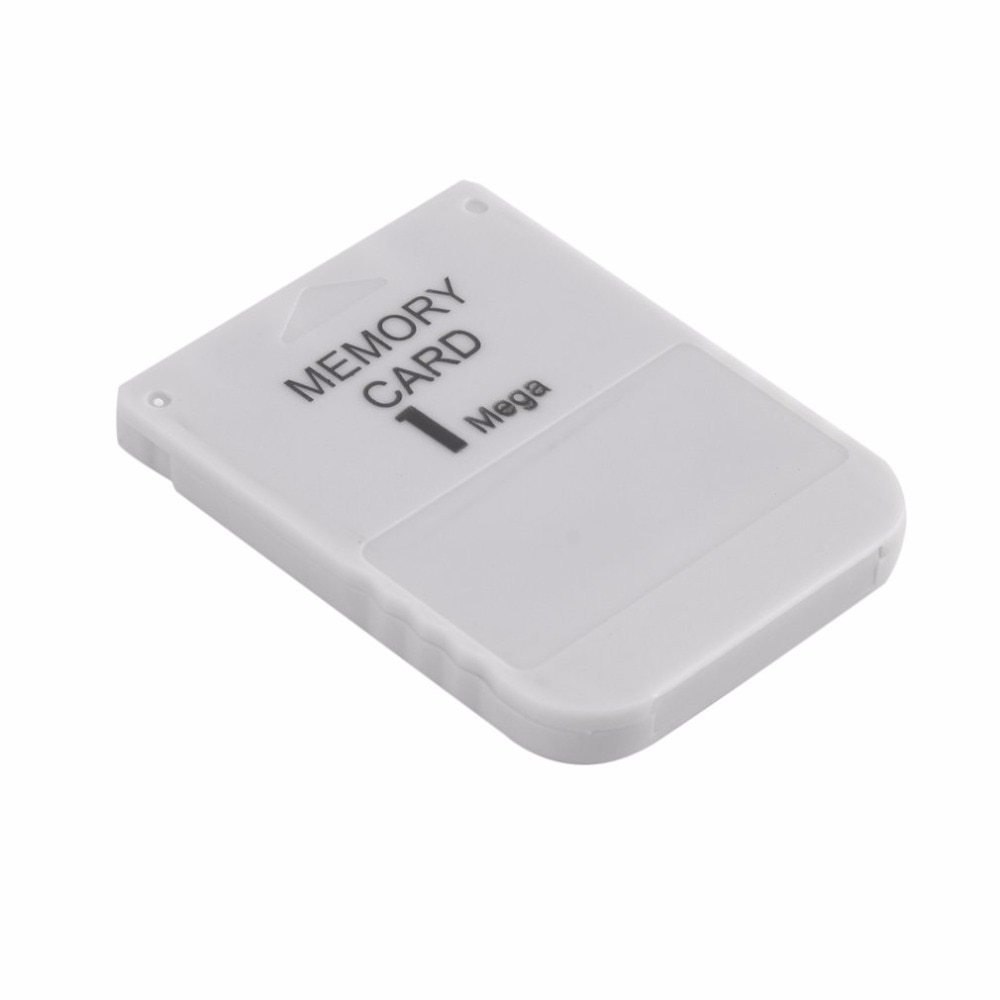 for PS1 Memory Card 1 Mega Memory Card For Playstation 1 One PS1 PSX Game Useful Practical Affordable White 1M 1MB