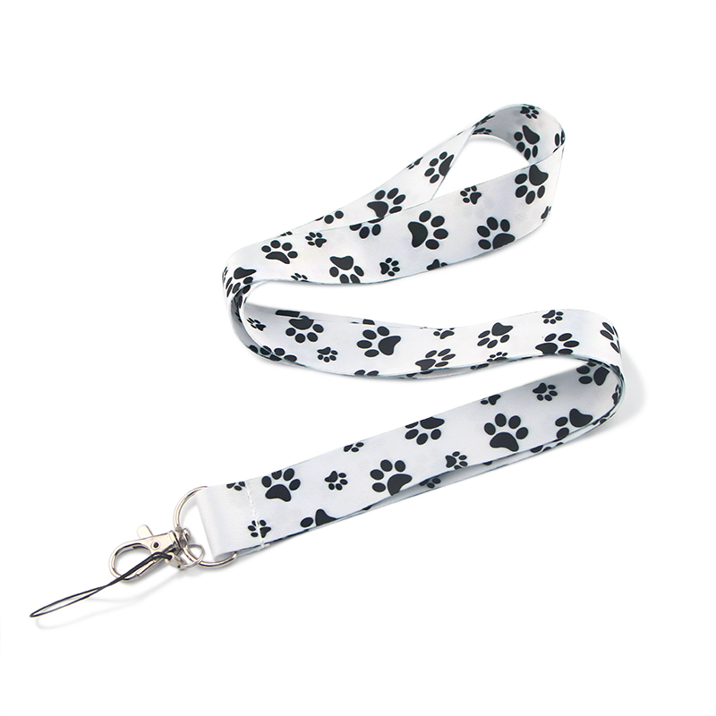 CB1109 Moon Cute Yoga Neck Strap Lanyard for ID Card Key Chain USB Badge Holder Keychain Straps Rope DIY Lariat Lanyard: 10