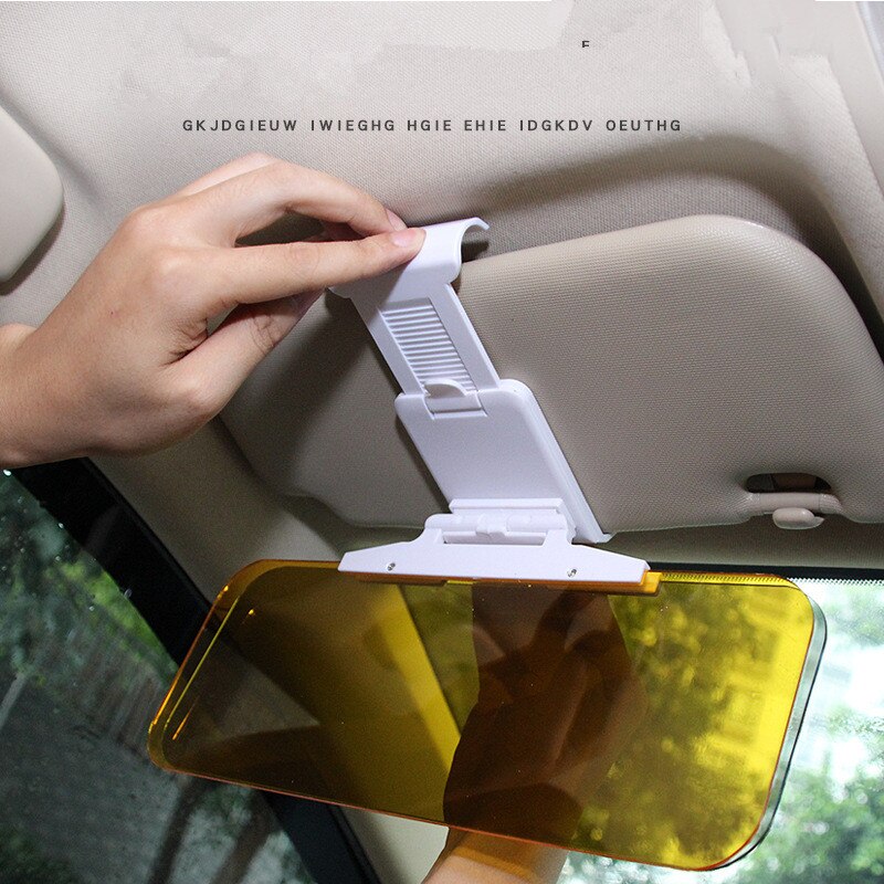 Bil auto solskydd hd anti solljus bländande glasögon körspegel uv fold flip för volvo  v60 s60 xc60 xc40 360c v90 v40