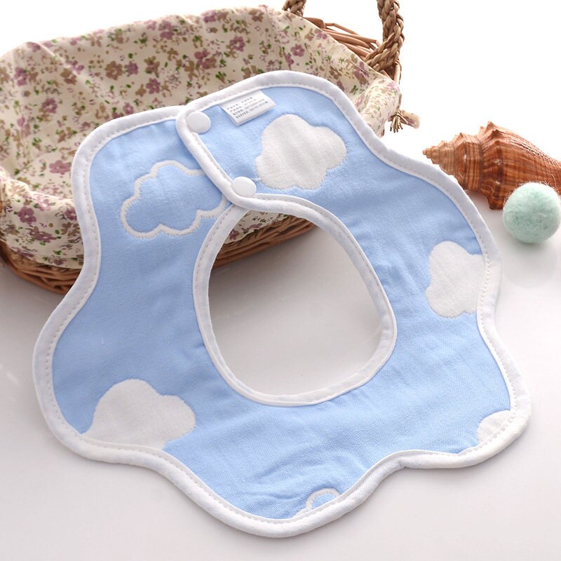 Śliniaki dla dzieci Słodki kreskówka wzór maluch dziecko wodoodporny śliniaczek bawełna dopasowanie 0-3 lat niemowlę śliniaki dla niemowląt karmienie: 7