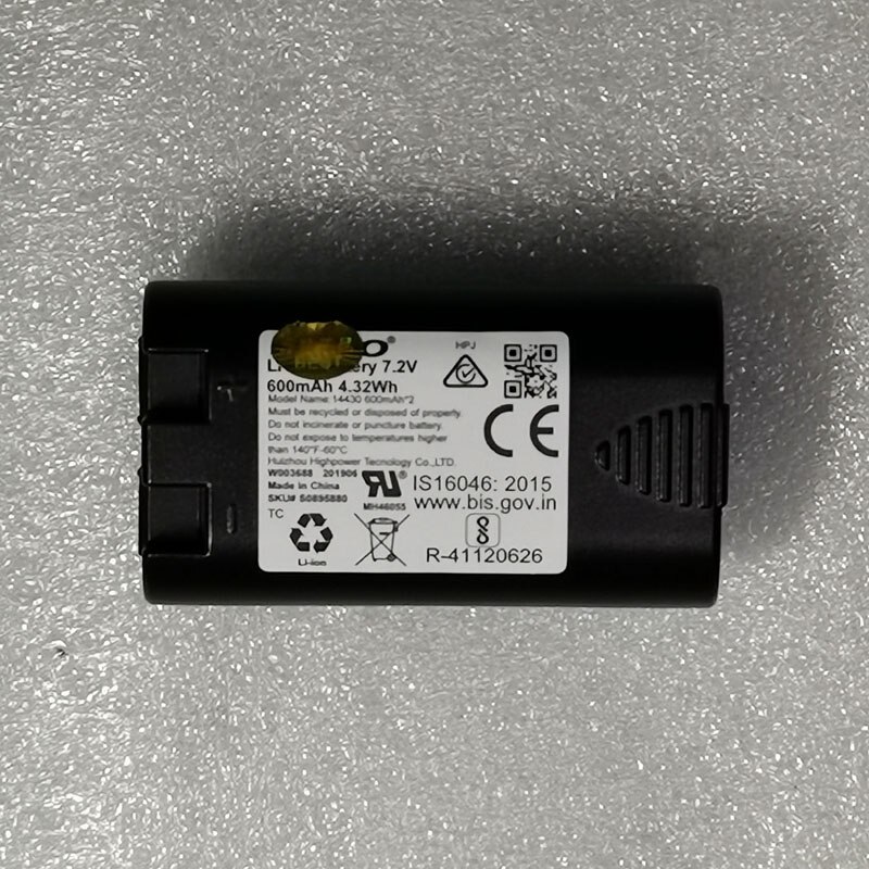 600mah batterie neuve pour 3m PL200 pour DYMO LabelManager 260 260P 280 PnP 14430 S0895880 W003688