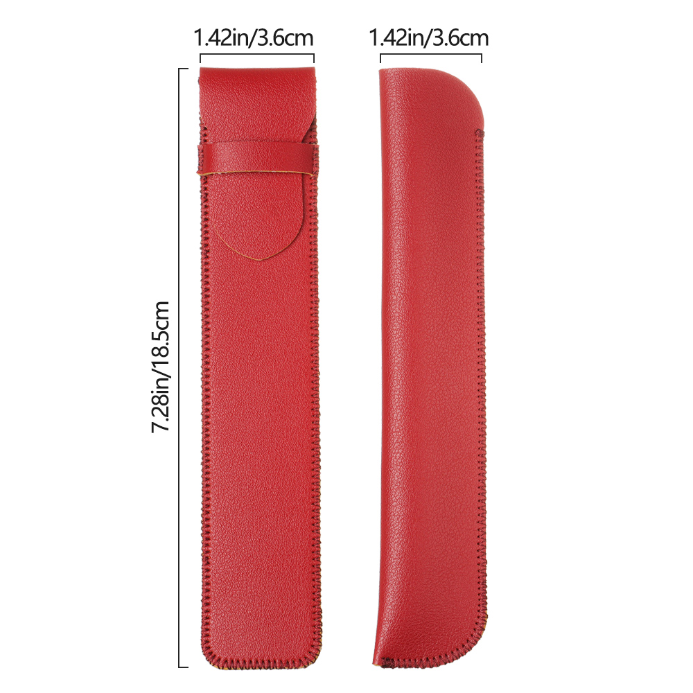 Funda de cuero PU para Apple Pencil Case, funda protectora para tableta Touch-Stylus, iPad Pro