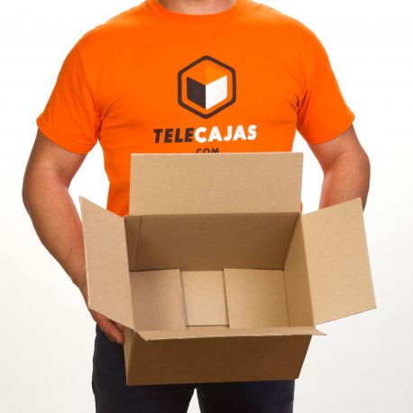 TeleCajas® | 305x228x183 mm | (30x) Caja Cartón Pequeña Envios | Pack de 30 uds.