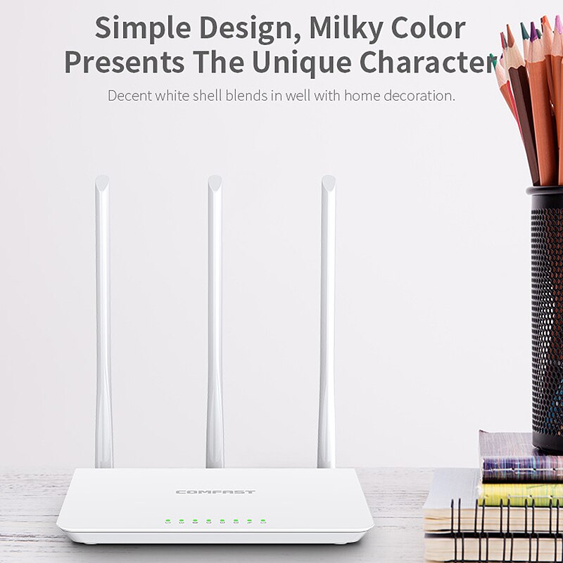 WR613N V3 Wireless Router, 300M Home Through-Wall High-Speed Smart 2.4GHz WiFi Router