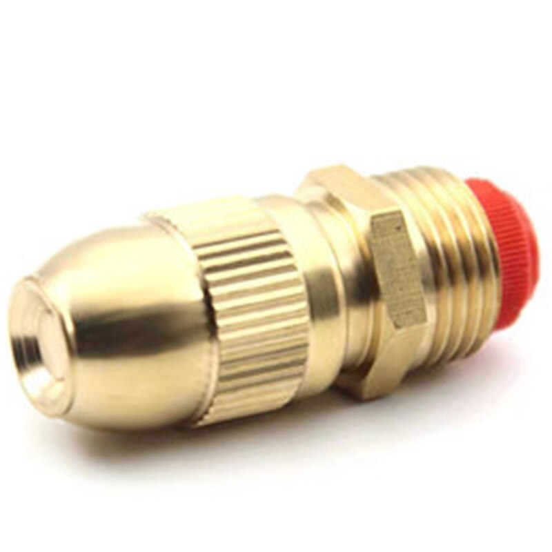 10Pcs 1/2 inch Adjustable Sprinkler Middle Distance Sprinkler Brass Nozzle Garden Lawn Irrigation Watering Fittings