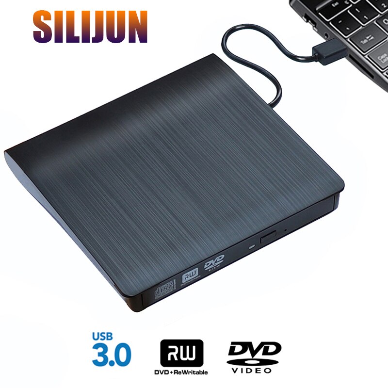 DVD CD Player USB 3.0 O DVD Recorder ptical Drives For Laptop PC dvd burner Slim External DVD RW CD Writer Drive Burner Reader