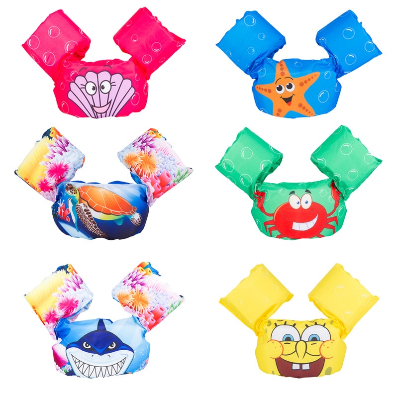 Professionelle kinder Schwimmweste Auftrieb Arm Ring Schwimmweste Schwimmen Jungen Und Mädchen Bademode Badeanzug Arm Schwimmring