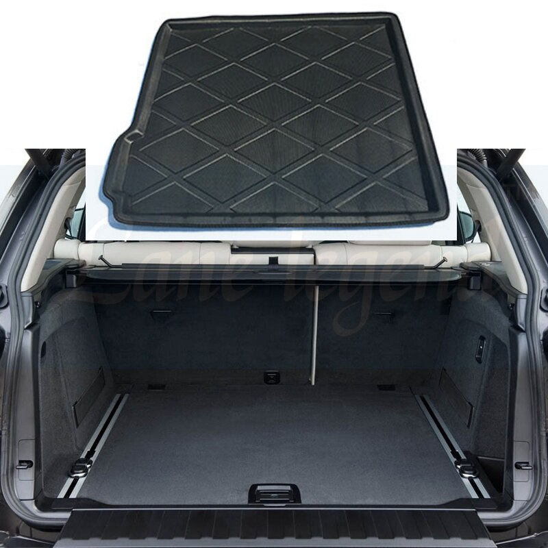 Voor Bmw X5 E70 F15 2007 5-Stoelen Kofferbak Mat Cargo Lade Boot Liner Vloer Tapijt