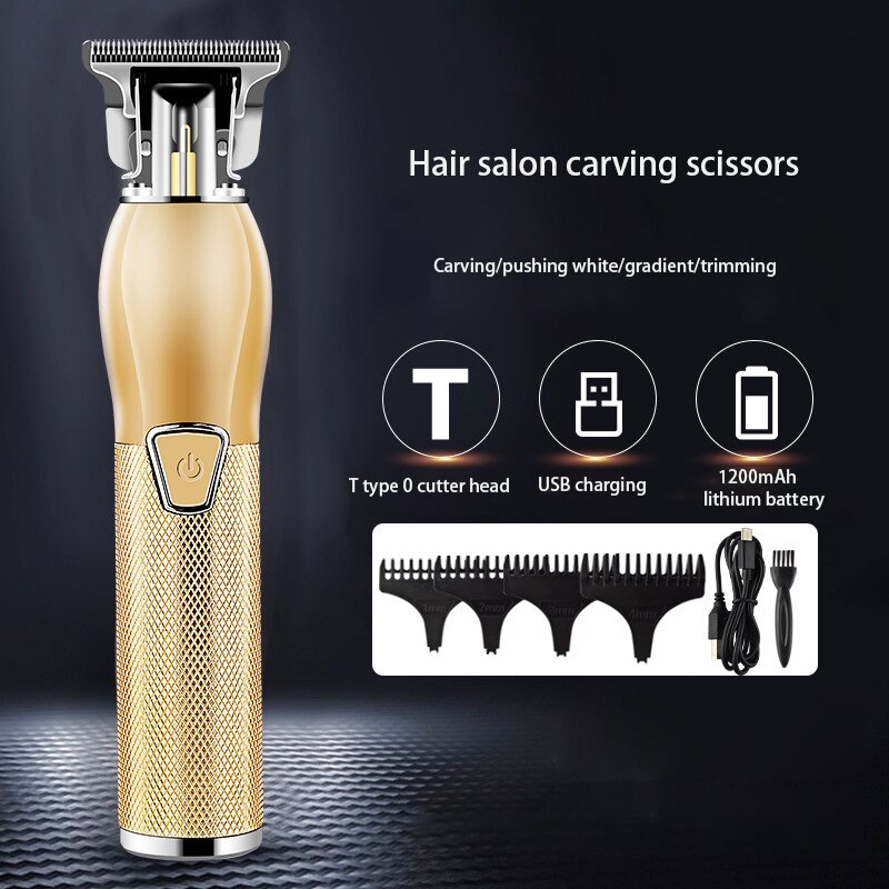 Usb Elektrische Tondeuse Oplaadbare Scheerapparaat Baard Trimmer Professionele Mannen Haar Snijmachine Baard Kapper Hair Cut