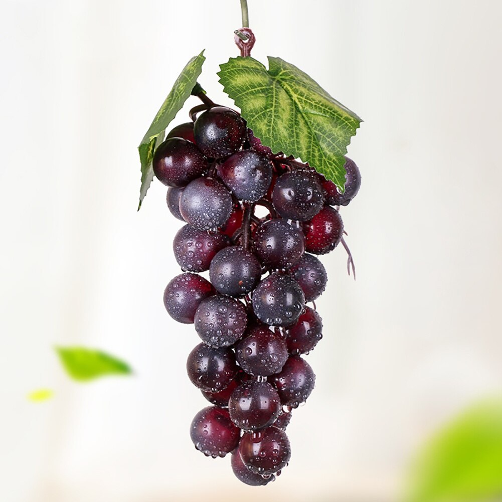 36 Grapes Per Bunch Simulation Grape Bunches Frost Grape Raisin Simulation Decorations Home Party Desktop Decoration: Z