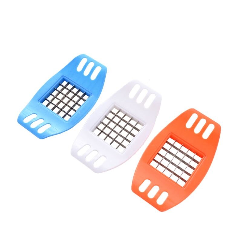 Cortador de patatas cortadas en tiras, herramienta para cortar patatas fritas, utensilios de cocina al azar