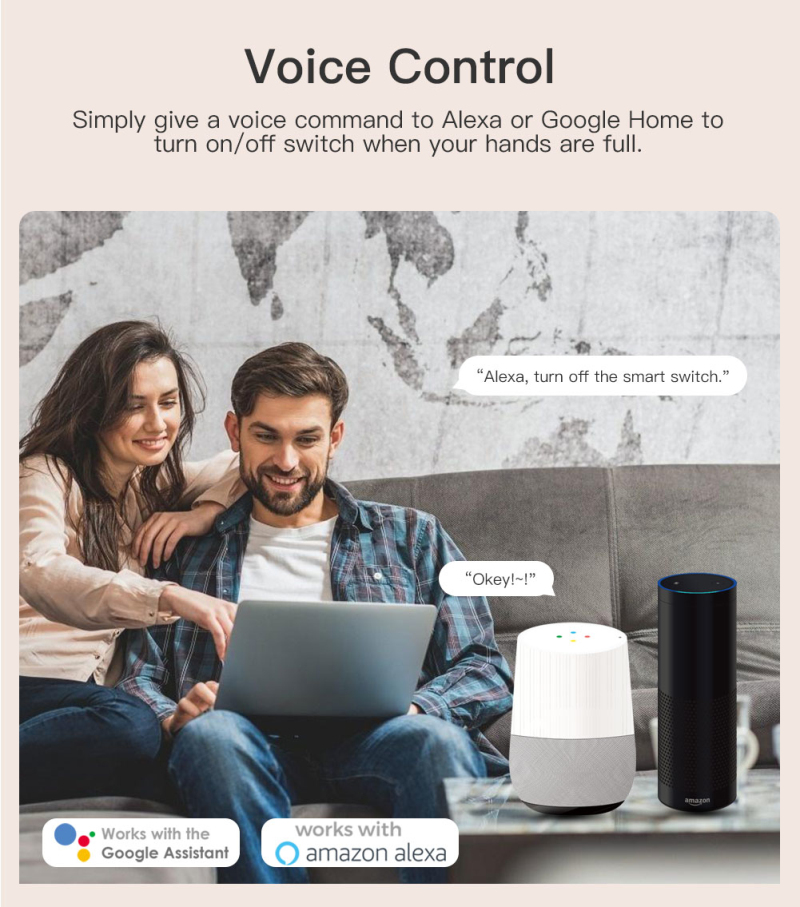 16A Tuya Mini zigbee Switch Module Smart Life Remote Voice Control Smart Light Switch Module Smart Home With Alexa Google Home