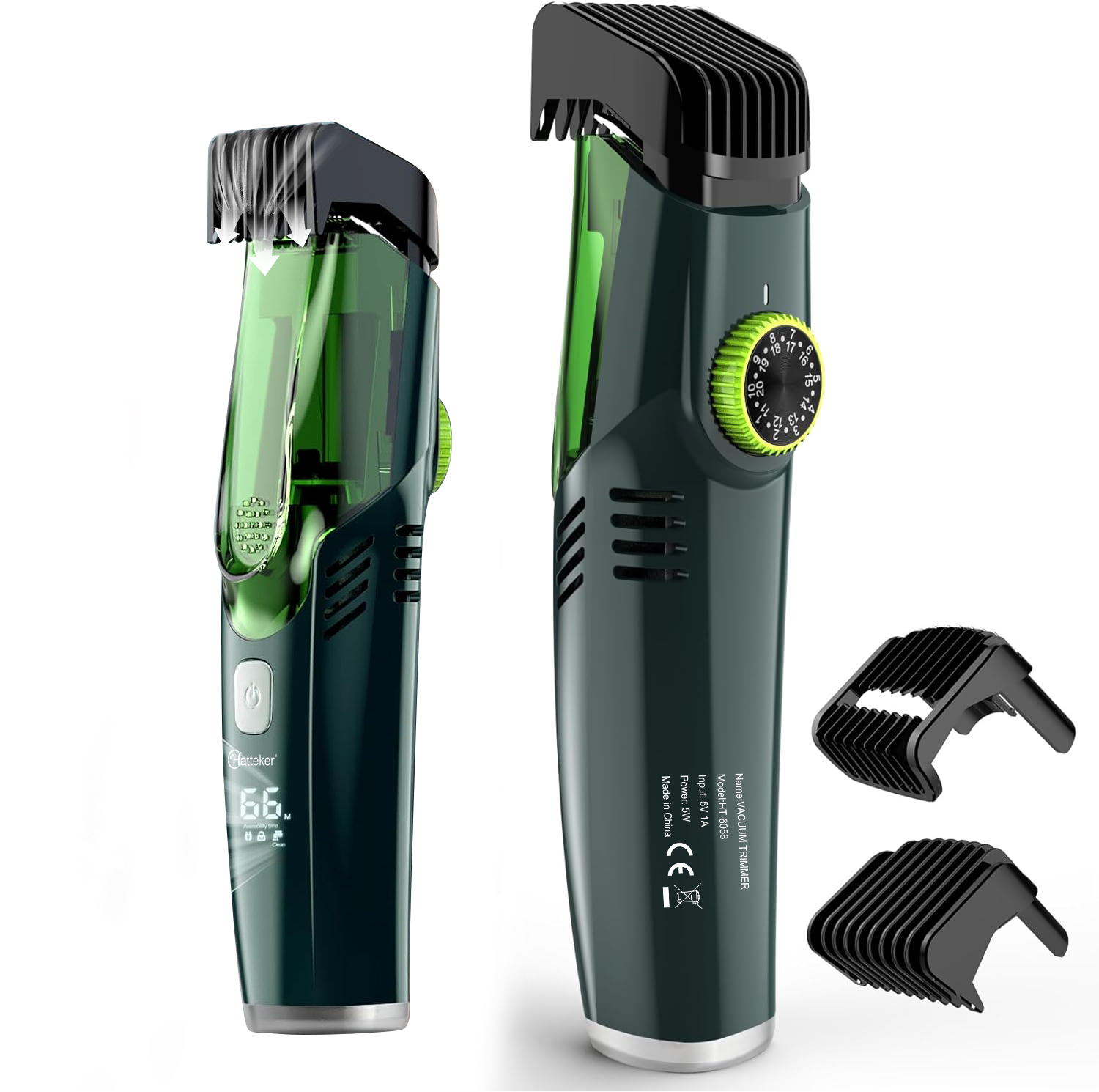 Automatic Hair Trimmer Electric Hair Cutter Wet/Dry Dual Use Home Baby Hair Clipper Men's Beard Trimmer