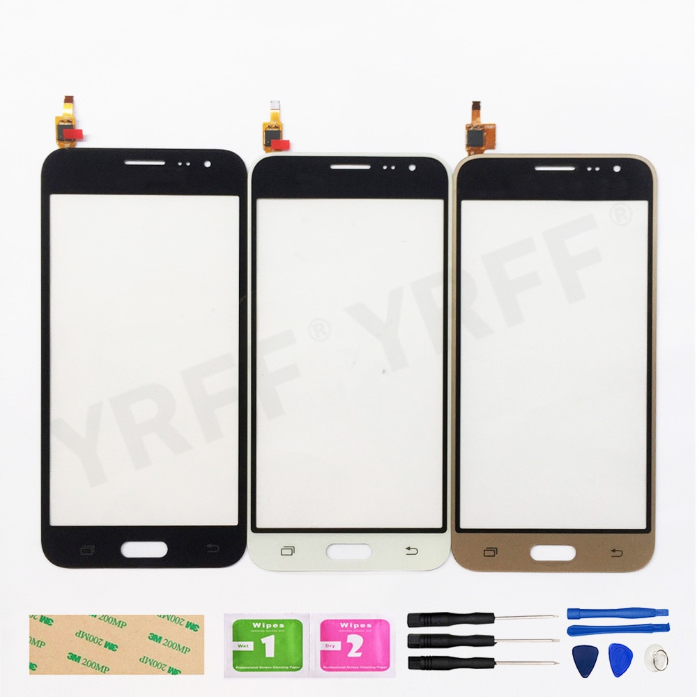 Panel de pantalla de 5,0 &quot;para Samsung Galaxy J3 J320 J320F J320H J320M J320FN, Sensor digitalizador de pantalla táctil, Panel de lente de vidrio táctil