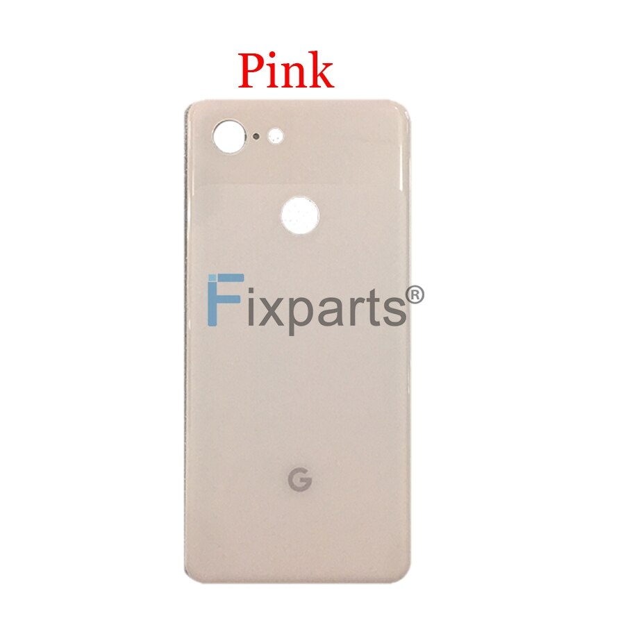 Novo completo para o google pixel 3 xl bateria capa porta traseira habitação caso traseiro para o google pixel 3 voltar bateria porta peças de reposição