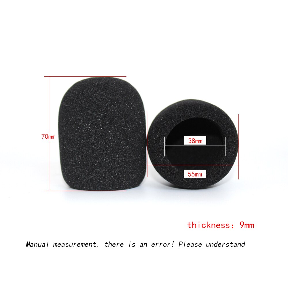 4pcs/lot Microphone cover studio microphone windproof protection cover recording sing home show mic sponge cover