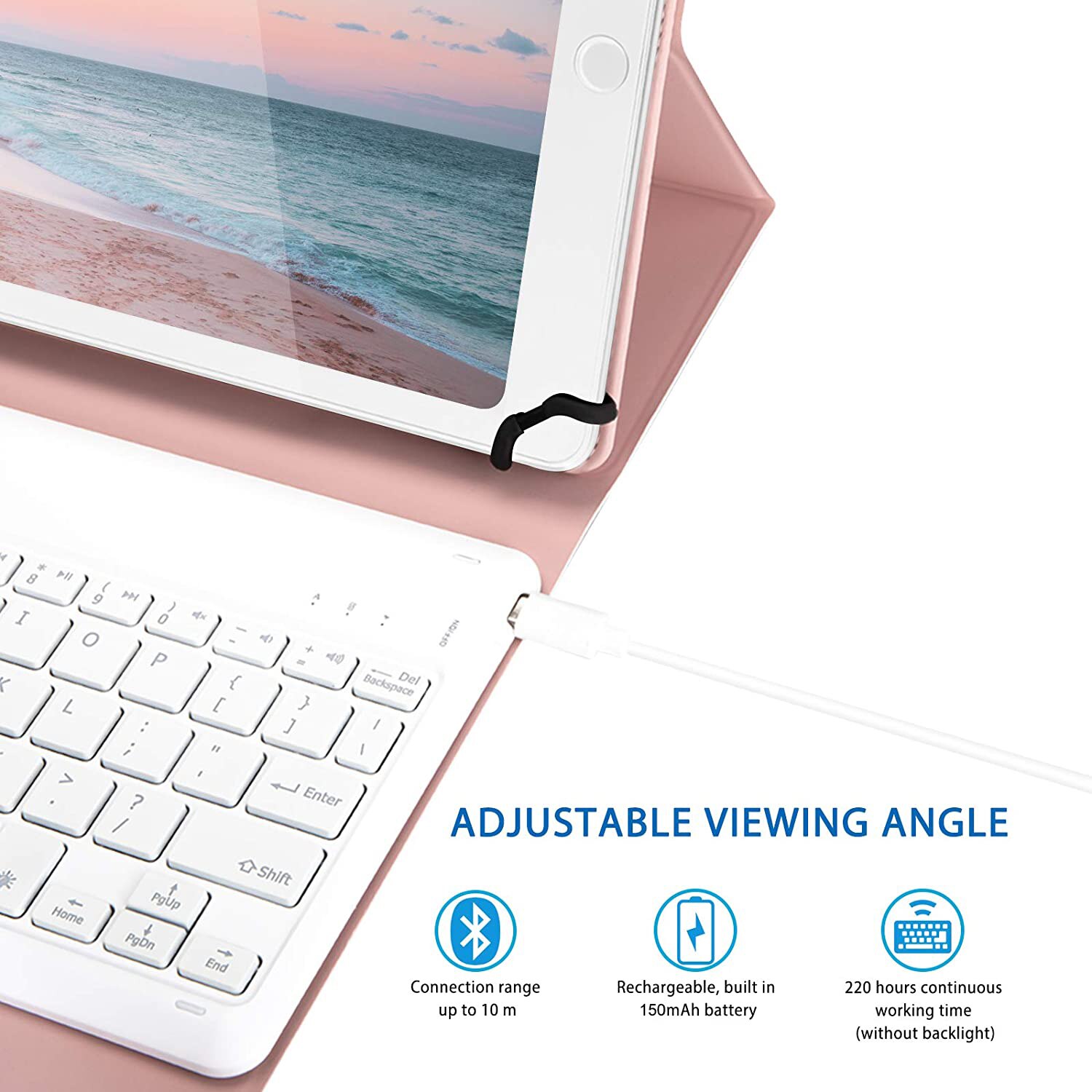 Magnetic Keyboard Universal Keyboard Case Cover For Tablet 9-11inch IOS Windows Android PC For Samsung Lenovo iPad Pro 11 Air 4