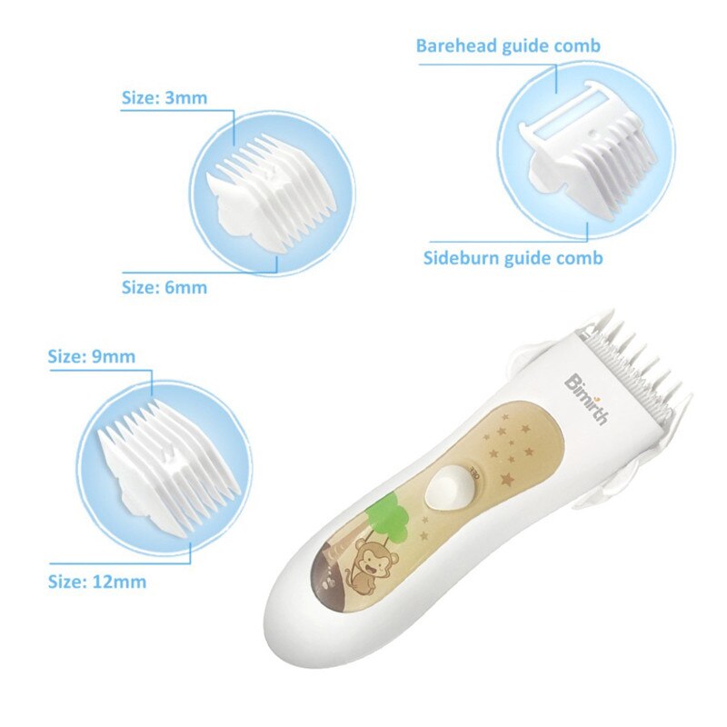 Elektrische Baby Haar Trimmer Haar Haarschneidemaschine Baby Haar Pflege Schneiden Entferner Wiederaufladbare Ruhig freundlicher Kleinkind Frauen Haustier Haar Rasierer
