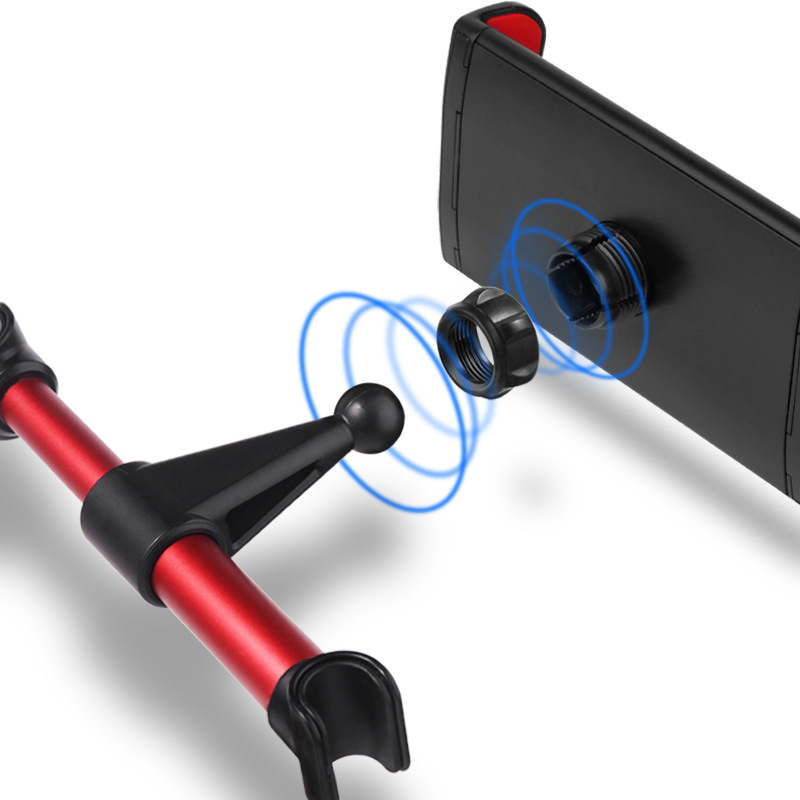Stativ för nintend-omkopplare nintendoswitch tillbehör justerbar bilstödsfästehållare 360 graders ns konsol ryggfäste
