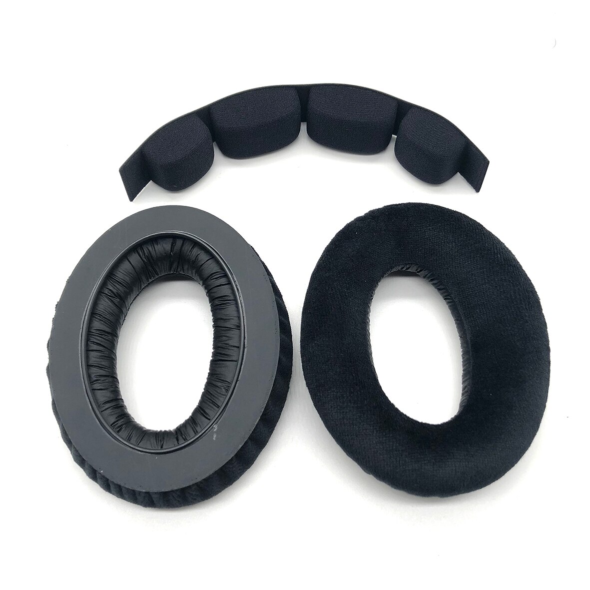 Replacement Velvet Foam headband Ear Pads earpads Cushions for Sennheiser HD545 HD565 HD580 HD600 HD650 Headphones Repair Parts