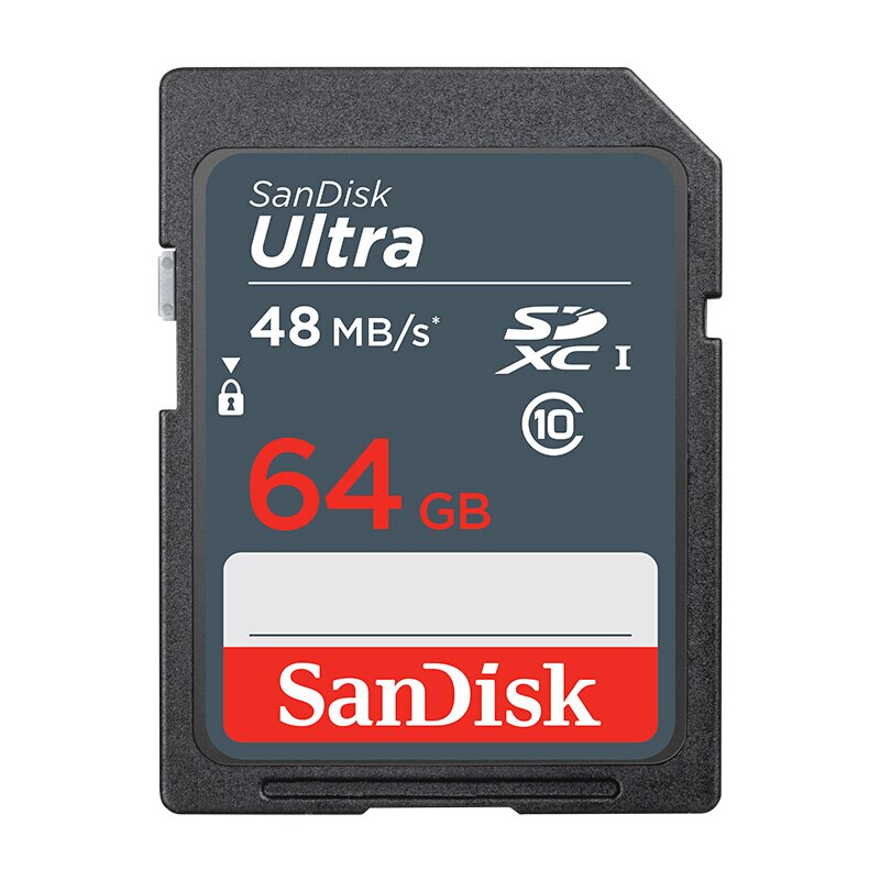 Original sandisk extreme pro/ultra 64gb sd-kort minneskort 32gb flash-kort 128gb 16 gb klass 10 u3 för 1080p 3d full hd-kamera