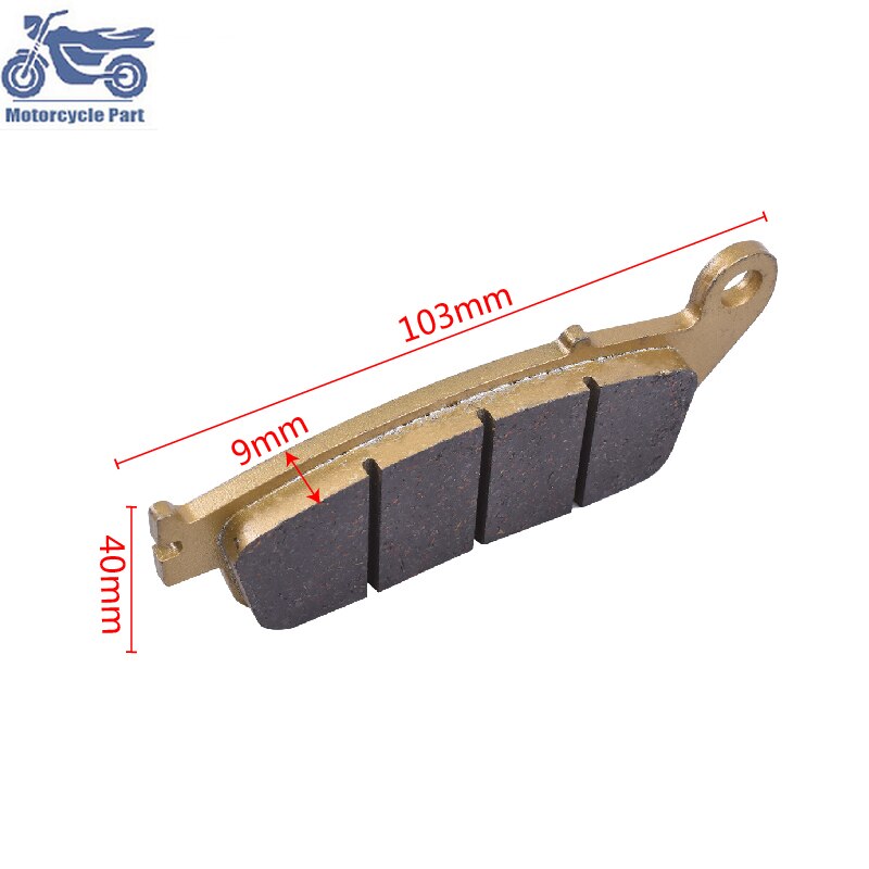 Motorfiets Remblokken Voor Kawasaki J125 J300 Z750 ZR750 KLE300 KLE650Z 650 Z750 Z800e Z 800 E EX650 Ninja abs 2007