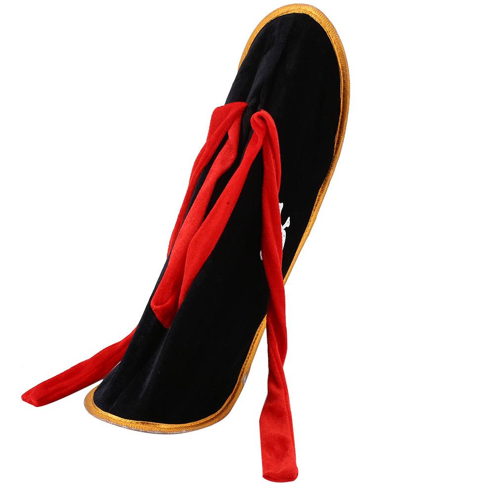 halloween Pirate Hat Dressing Cosplay Costume Captain Hat Skull Crossbone Cap Costume for Fancy Dress Party Halloween