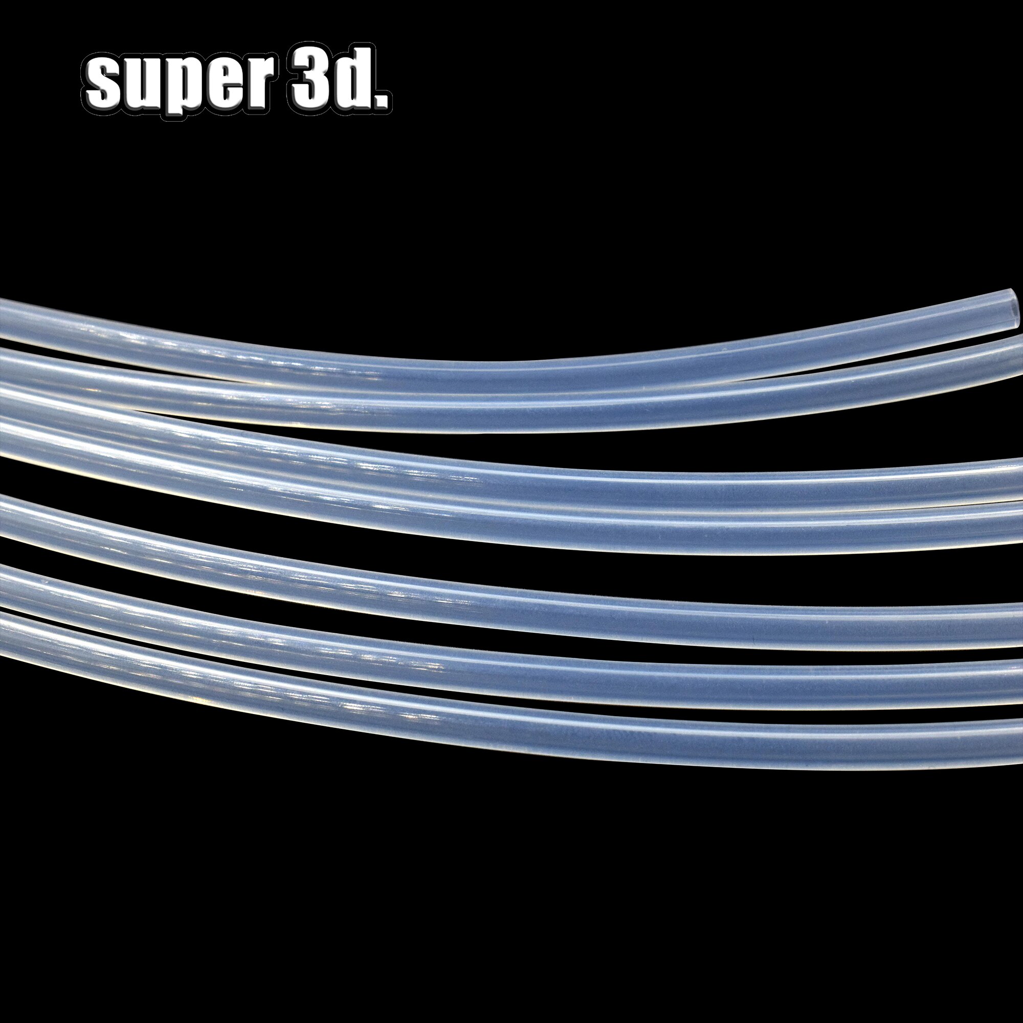 Parti di stampa 3D 1M/2m PTFE tubo trasparente PFA 2x4mm per V5/V6 1.75mm Bowden estrusore j-head Hotend