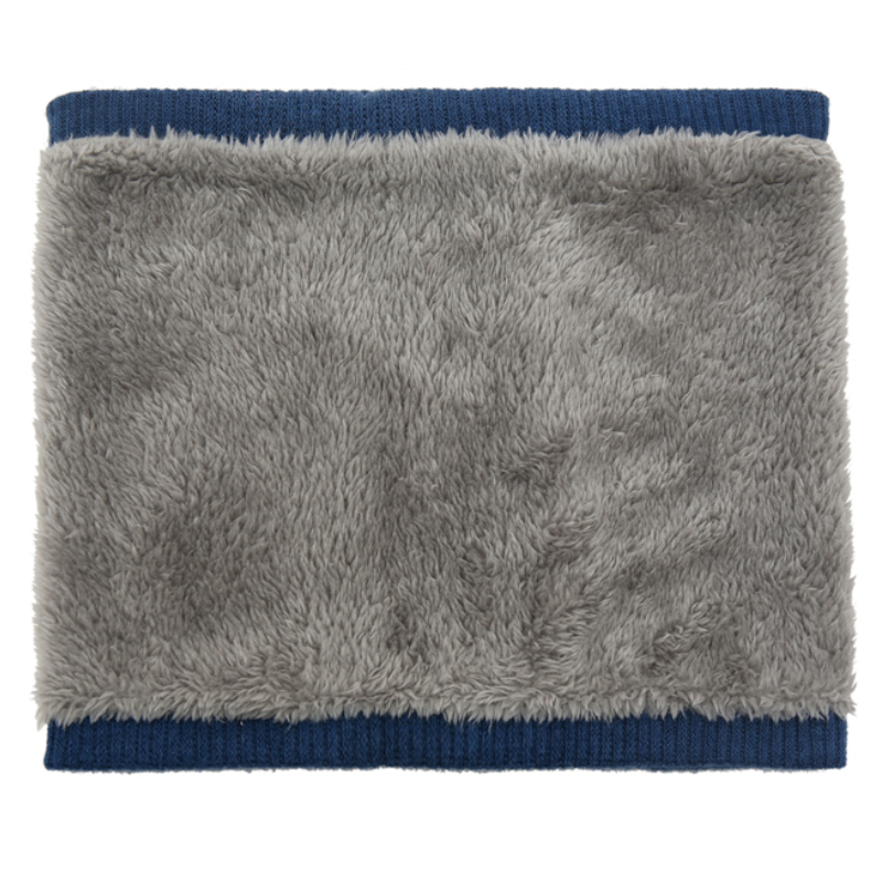 Women Knit Winter Scarf Snood Neck Plus Fur Ring Scarves Men Solid Warm Cashmere Round Collars Unisex Outdoor Scarfs