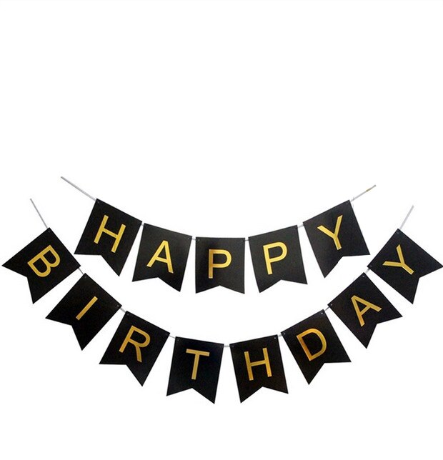 1 set grattis på födelsedagen brev banderoll roséguld konfetti luftballonger baby shower födelsedagsfest dekorationer unga flickor barn pa: 8