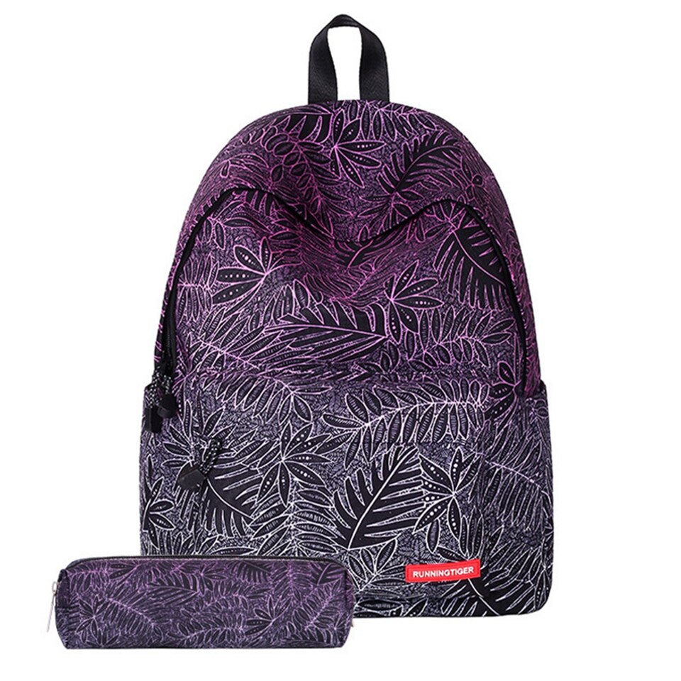 Verdenskort trykt primær ungdomsskoletaske til piger børn børn bogtaske rygsæk tilbage til skolen pige: Stil 6