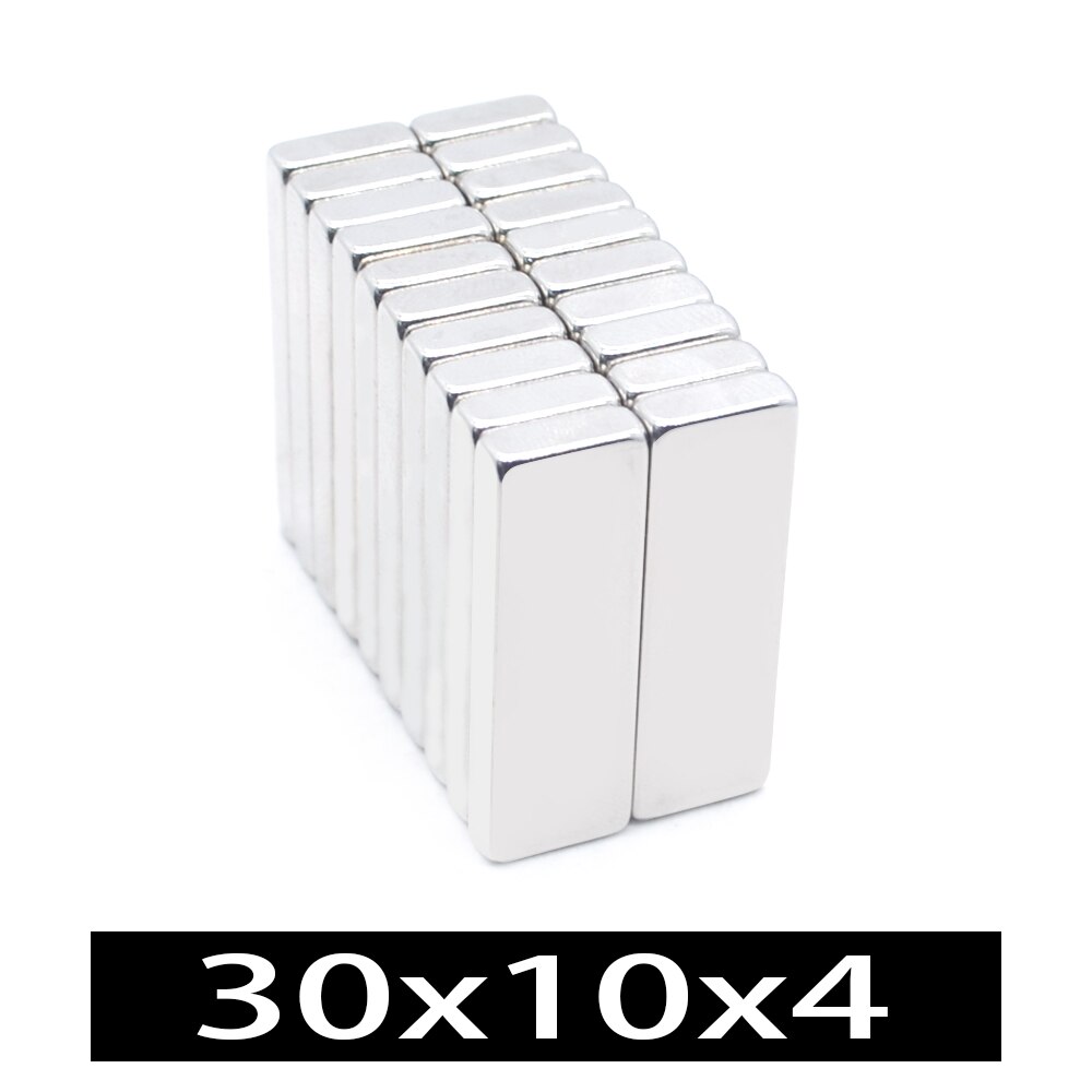 Neodymium Magnet Bar 30x10x4mm Samll Rectangle Magnets Super Strong Powerful Permanent Rare Earth Magnets Imanes Magnetic Strip