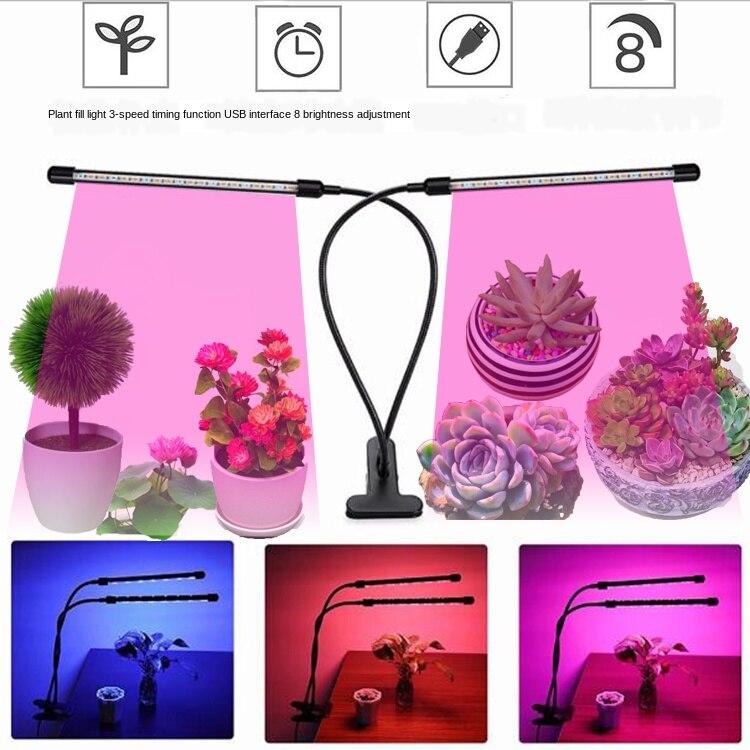 Groeiende Lampen Led Licht Groeien Volledige Spectrum Plant Verlichting Fitolampy Voor Indoor Planten Bloemen Zaailing Teelt Phyto Lamp