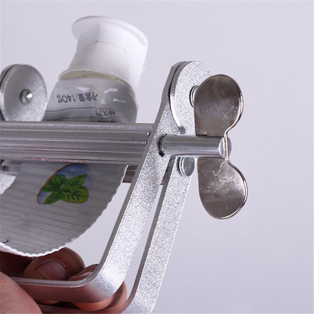 Rodillo exprimidor de pasta de dientes de acero inoxidable, extrusora de pintura de aceite, tinte para el pelo, cosméticos, escurridor de tubo, utensilios para el baño