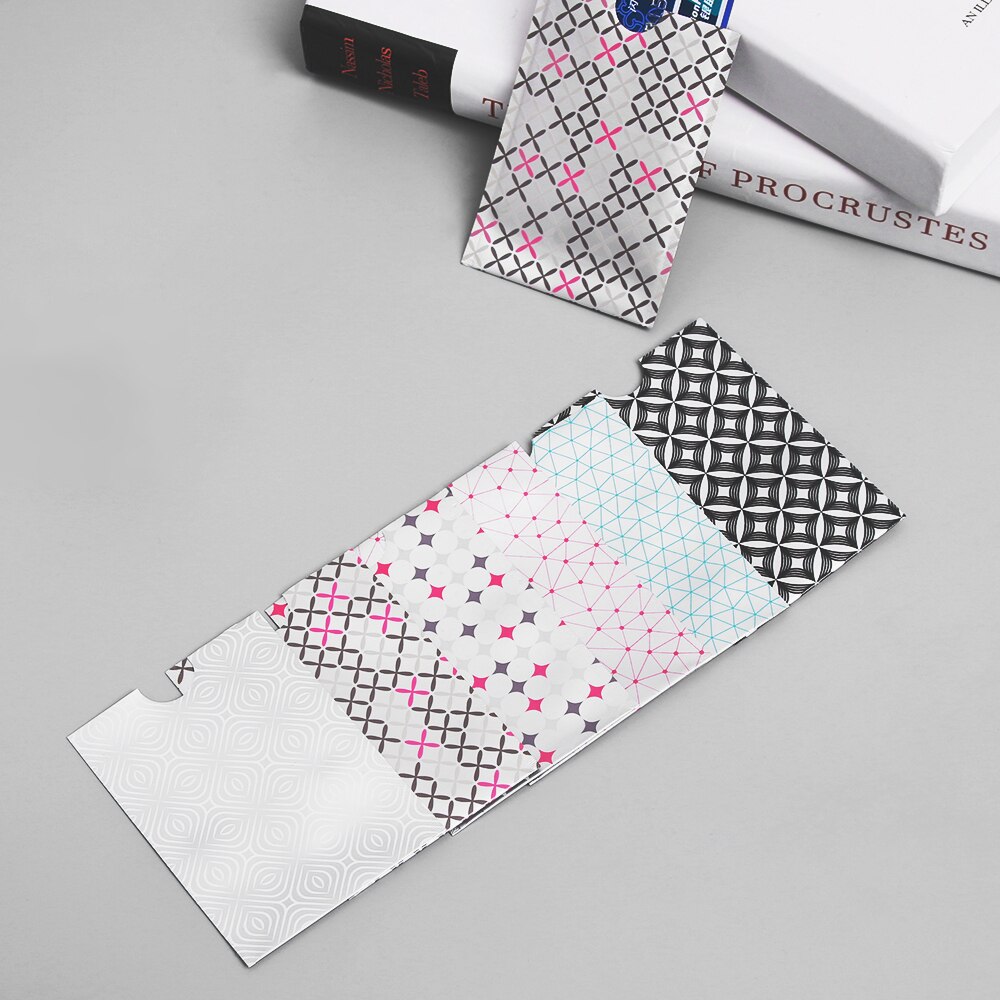 10Pcs Newest Anti-theft Rfid Blocking Cardholder Porte Carte Rfid Card Protection Covers Card Holder Bank Card Case for Credit C