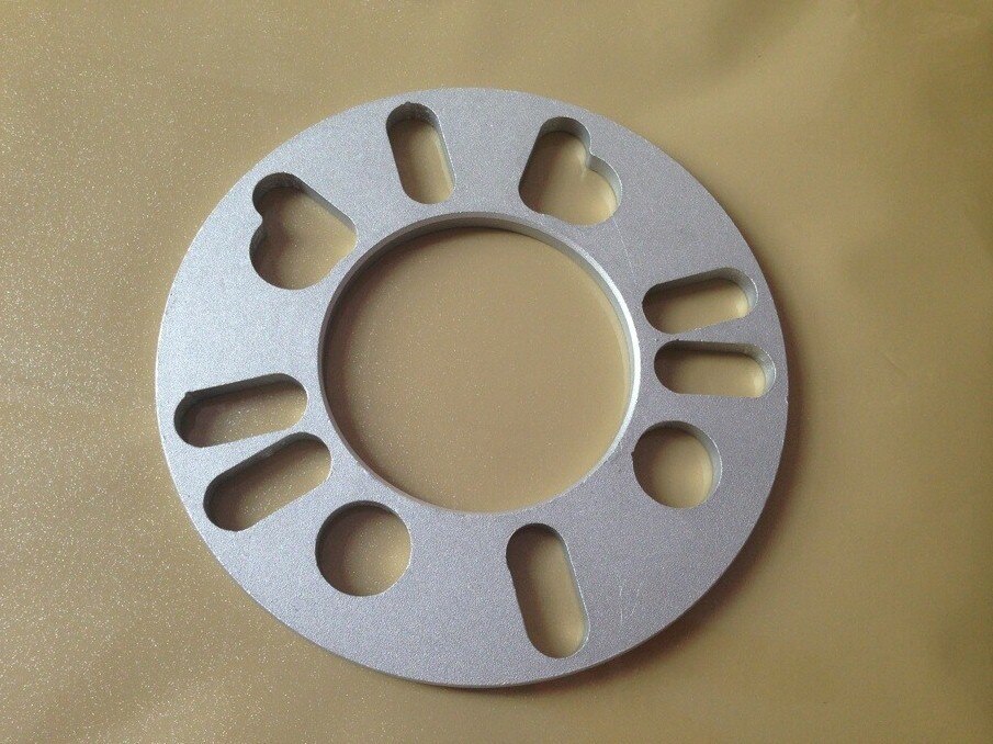 Adaptador separador de rueda Universal de una foto de 5mm y 7mm, 4x98 4x4x108 114,3 5x98 5x100 5x108 5x112 5x114,3 5x115 5x120 5x accesorios de coche