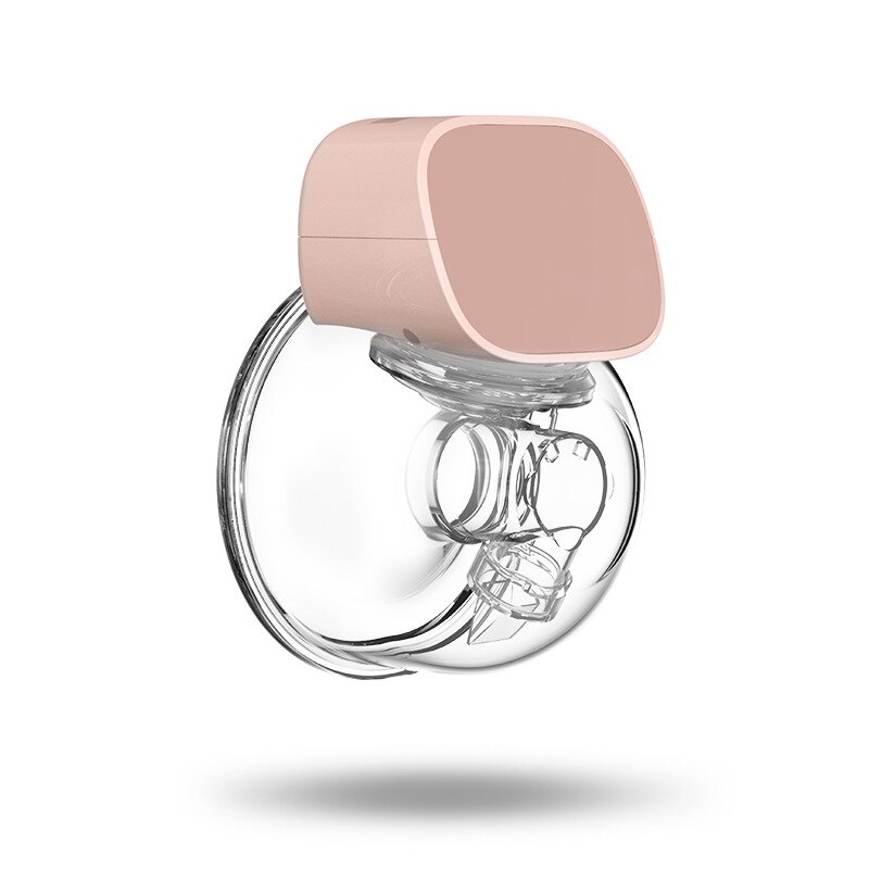 Elektrische Brust Pumpe USB Chargable Stille Tragbare Hände-Freies Tragbare Milch Dunst BPA Freies Automatische Melker Milch Auszieher: Rosa