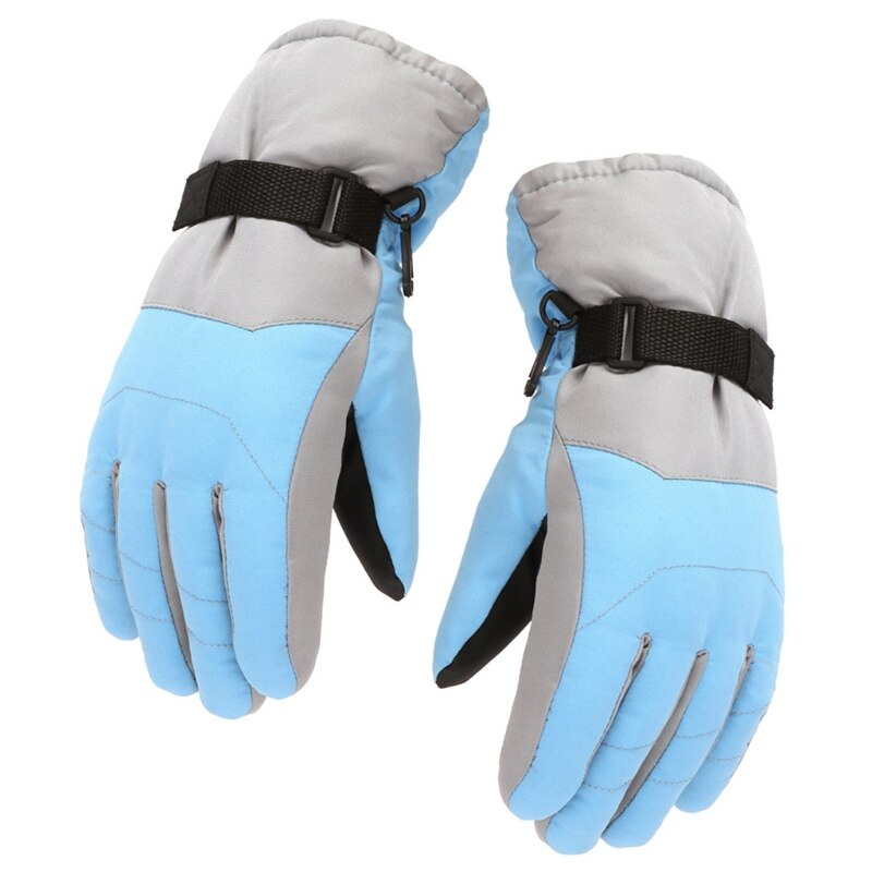 Kids Child Winter Thicken Warm Mountain Snowboard Ski Gloves Windproof Mittens: 5-L