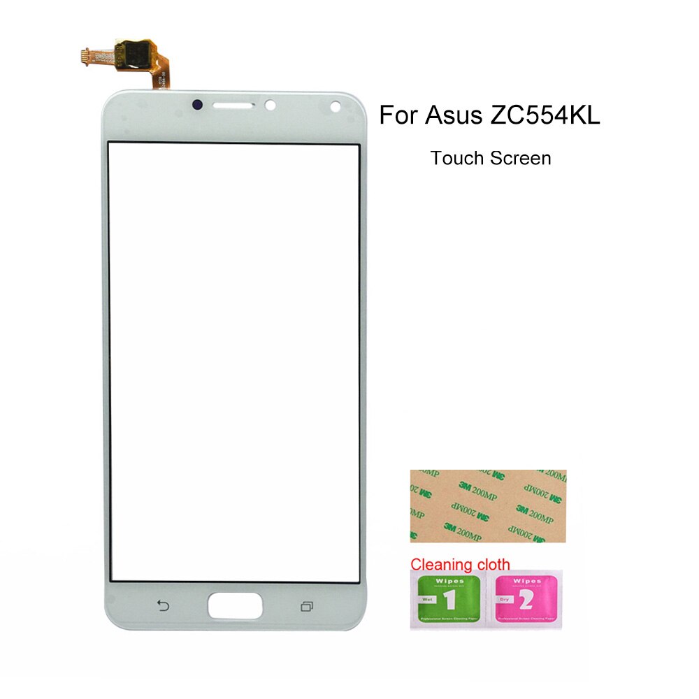Écran tactile de remplacement pour Asus Zenfone 4 Max ZC554KL,: White No Tools
