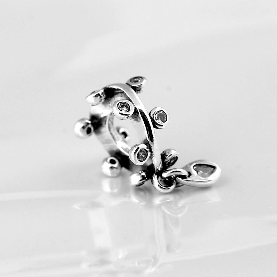 Original Dreamy And Glamorous Mood Chandelier Droplets Spacer Beads Fit 925 Sterling Silver Charm Bracelet Diy Jewelry