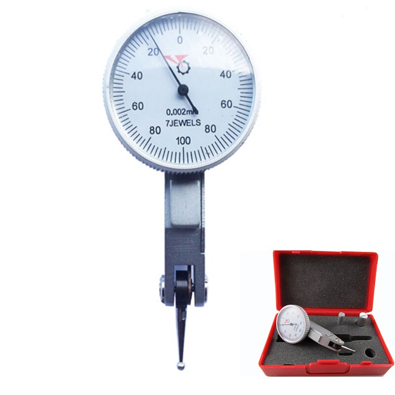 Telituny Messuhr 0-10mm - Präzisions Messzeiger 0,01mm Für Werkstatt