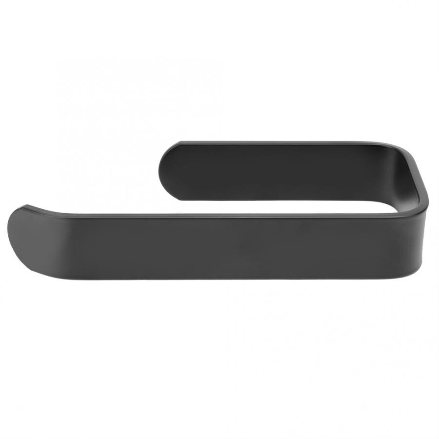 Alumimum Free Punching Toilet Roll Paper Holder Wall Mounted Towel Rack Bathroom Roller Tissue Holder Storage Shelf Rack