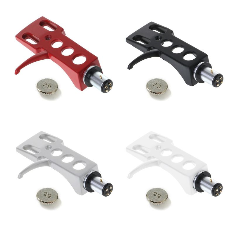 Draaitafel Headshell Mount Lp Phono Cartridge Vervanging Fonograaf Hoofd Houder 24BB