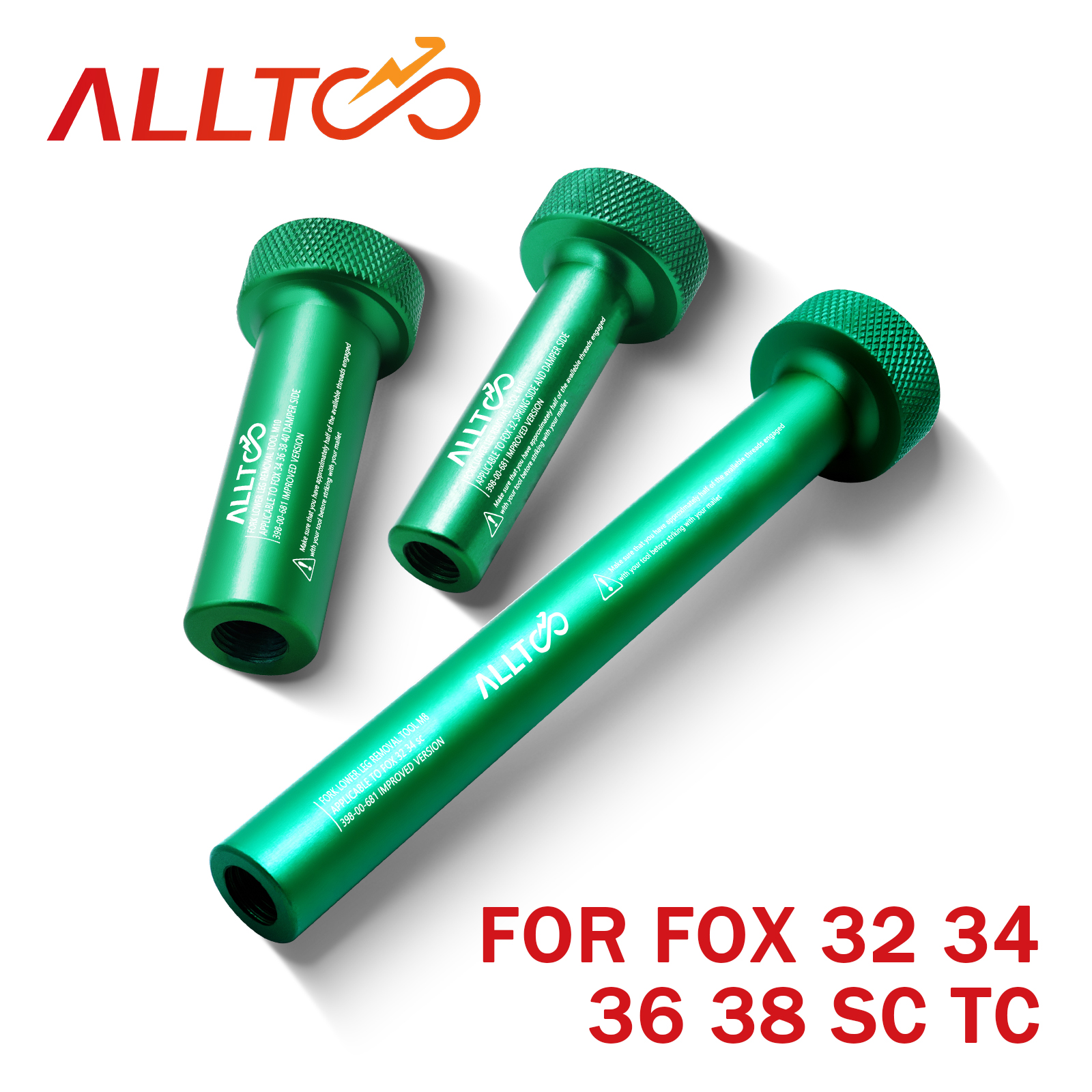 Fahrrad Vorne Professionelle Fuchs Gabel Frühling Dämpfer Extraktion Werkzeug Aluminium Reparatur Demontage Werkzeuge 32 34 36 38 40mm SC TC