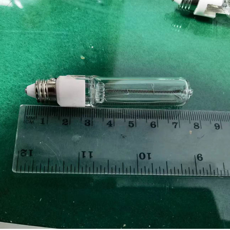 Honeyfly jd  e11 halogenpære til fotografering 250w 3000k 220v studiolampe blitslys keramisk vertikal glødetråd